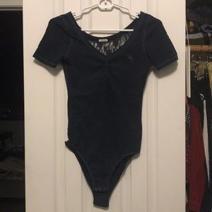 Abercrombie lace back bodysuit